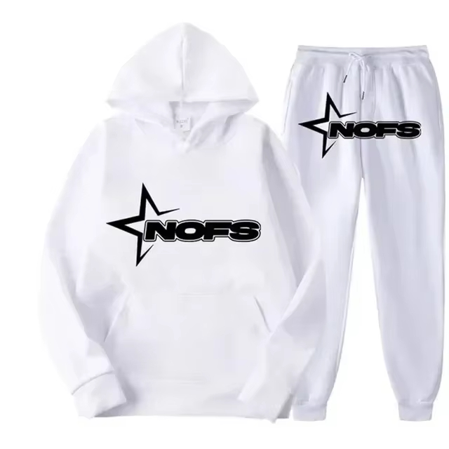 Street Fashion Outfit - 2026 Streetwear Men Hooded Sweatshirt Tracksuit