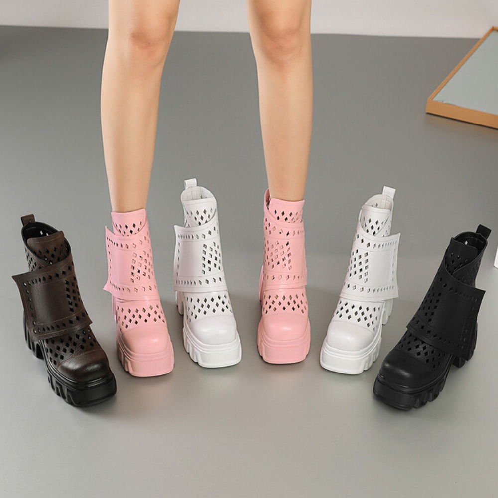 New Arrival Women's Pink Platf - Street Fashion Outfit recension och pris