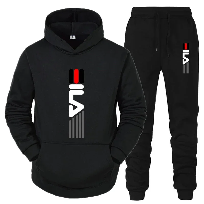 Men's Tracksuit Hooded Sweatsh - Street Fashion Outfit recension och pris