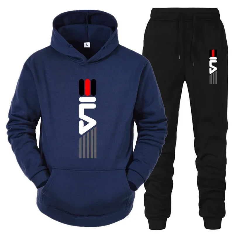 Men's Tracksuit Hooded Sweatsh - Street Fashion Outfit recension och pris