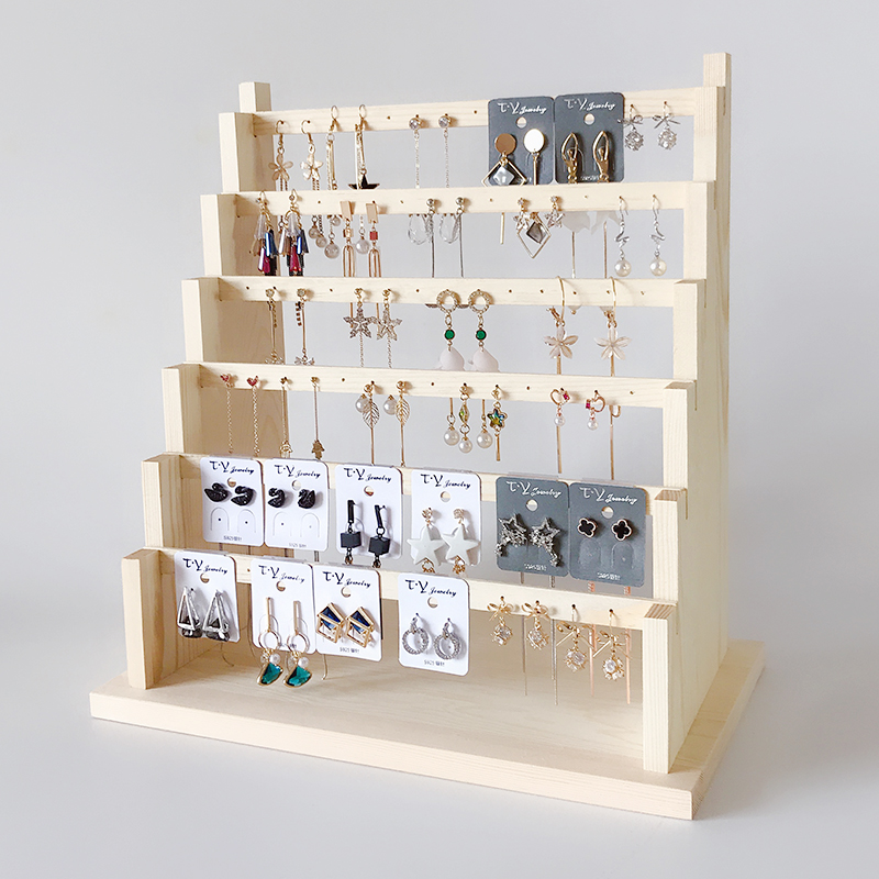  Wood Earring Display Stand De - Street Fashion Vendors recension och pris