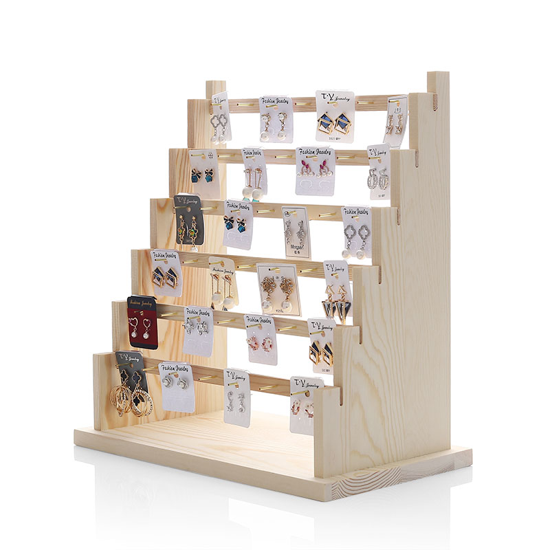  Wood Earring Display Stand De - Street Fashion Vendors recension och pris