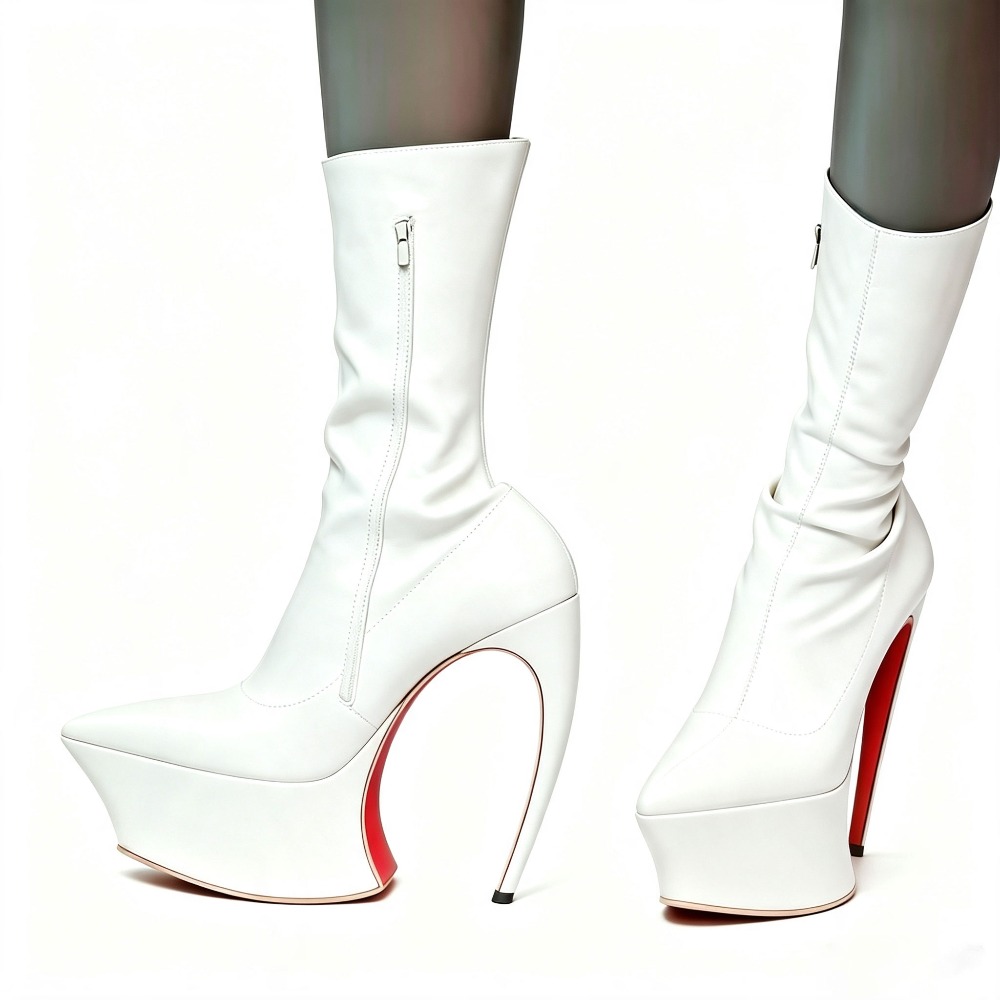 Women Pointed Toe Platform Hol - Street Fashion Outfit recension och pris