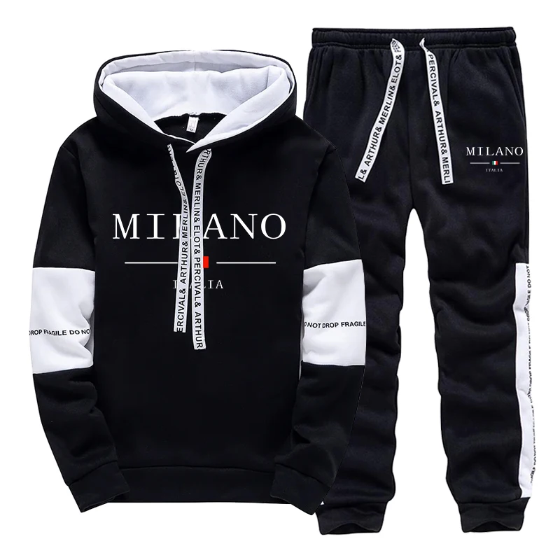 Men's Set/Hoodie/Pants Italy T - Street Fashion Outfit recension och pris