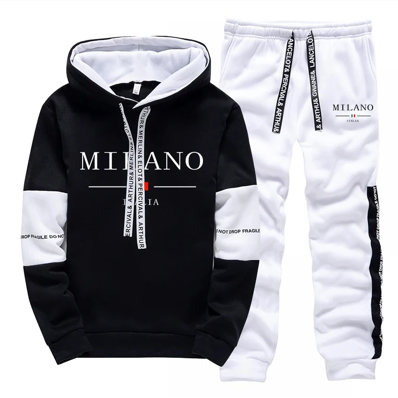 Men's Set/Hoodie/Pants Italy T - Street Fashion Outfit recension och pris