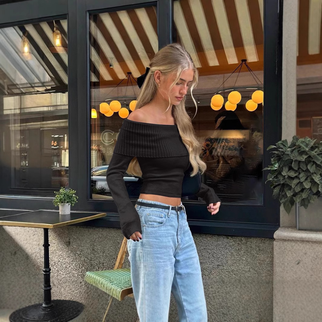 Street Fashion Off Shoulder To - Street Fashion Outfit recension och pris