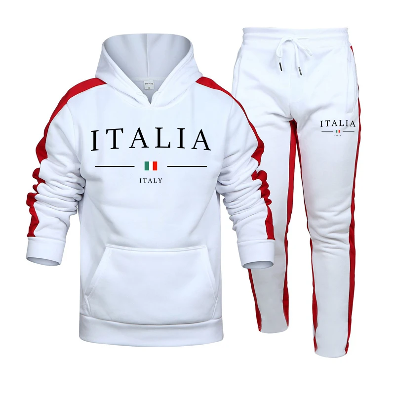 Men's Tracksuit 2 Pcs Sets Fas - Street Fashion Outfit recension och pris