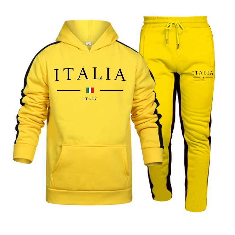 Men's Tracksuit 2 Pcs Sets Fas - Street Fashion Outfit recension och pris