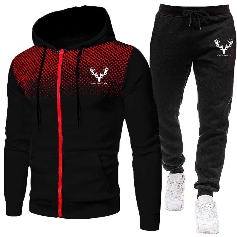 2026 New Arrival Men's Set Zip - Street Fashion Outfit recension och pris
