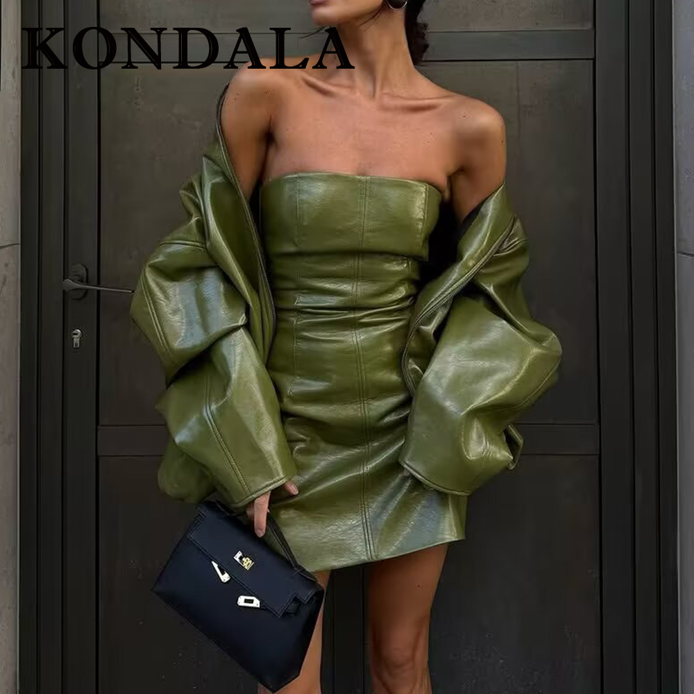 KONDALA Chic Streetwear Green  - Fashion Street Night recension och pris