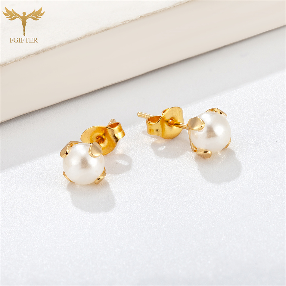 12 Pairs Pack Pearl Stud Earri - Street Fashion Vendors recension och pris