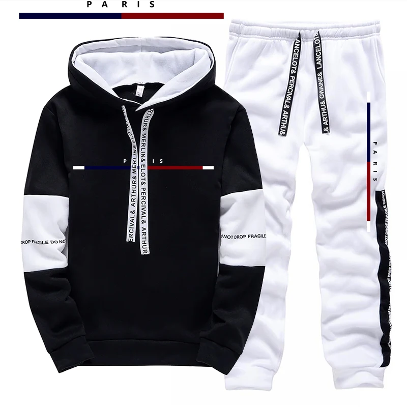 Paris Fashion Printed Men's Se - Street Fashion Outfit recension och pris