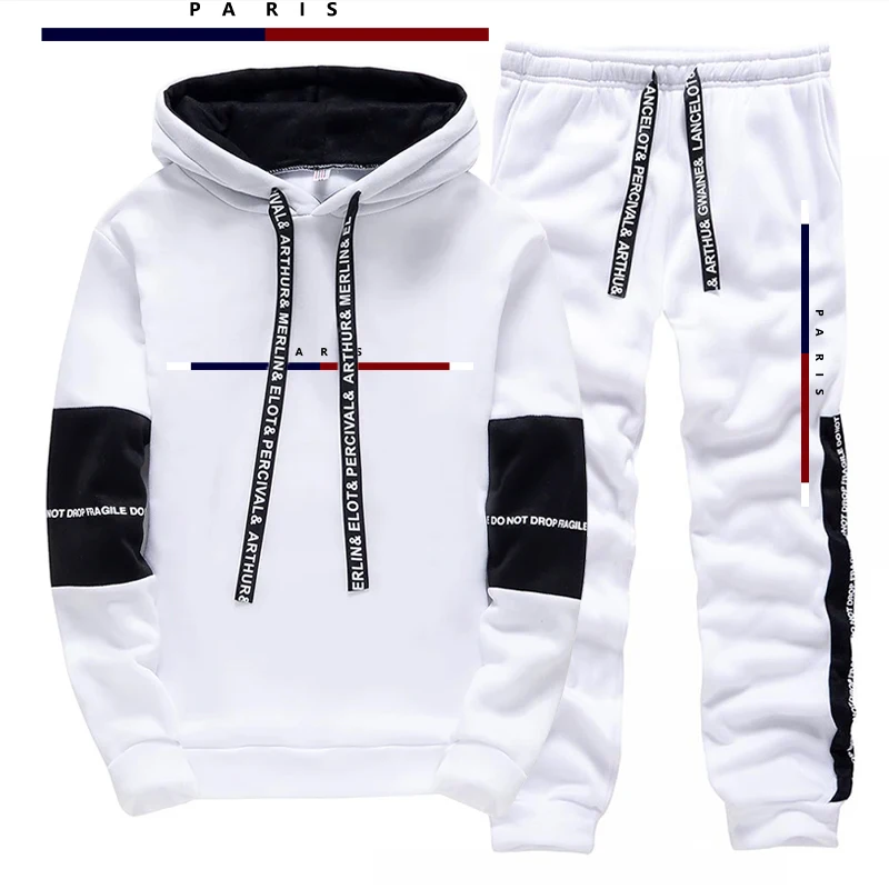 Paris Fashion Printed Men's Se - Street Fashion Outfit recension och pris